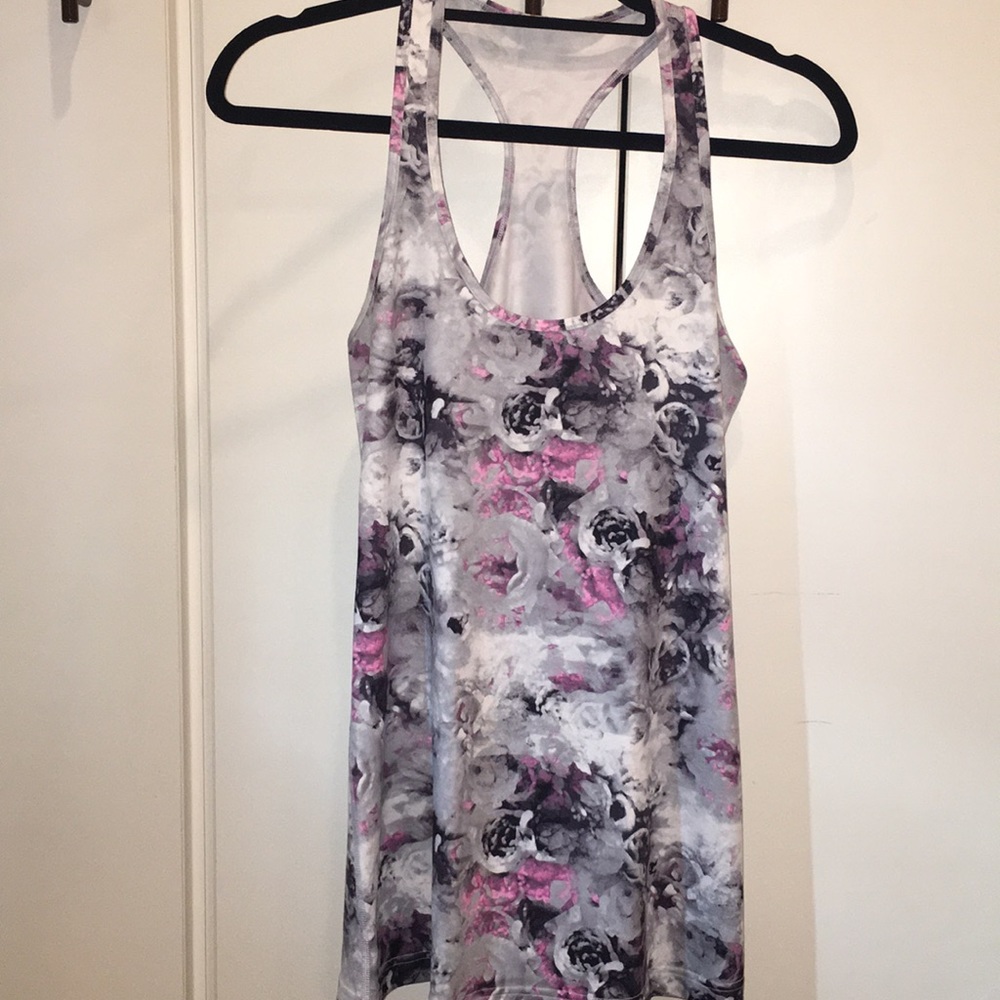 Lululemon Floral Cool Racerback Tank